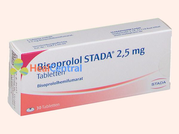 Hình ảnh Bisoprolol Stada 2.5mg