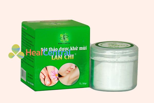 Bột thảo dược khử mùi Lan Chi