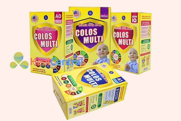 Các dòng sản phẩm Mama Sữa Non Colos Multi