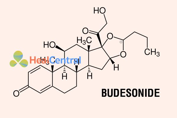 Cấu trúc hóa học của Budesonide