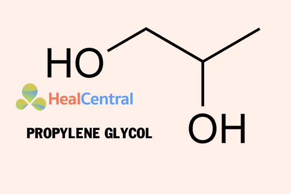 Cấu trúc hóa học Propylene Glycol