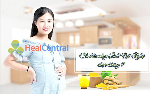 Có bầu có được uống tinh bột nghệ không