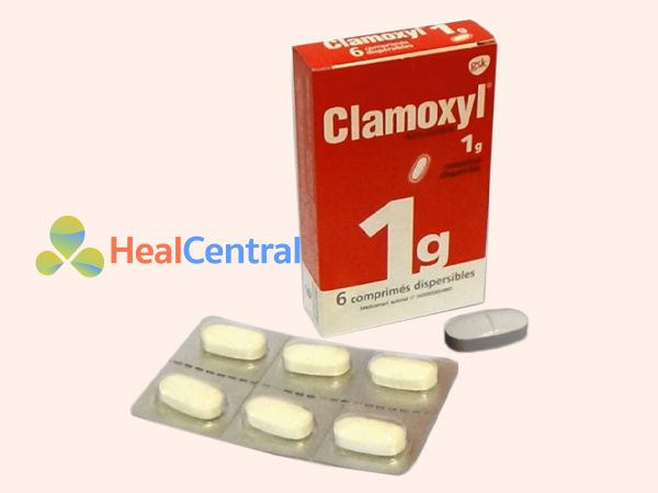 Hình ảnh thuốc Clamoxyl 1g