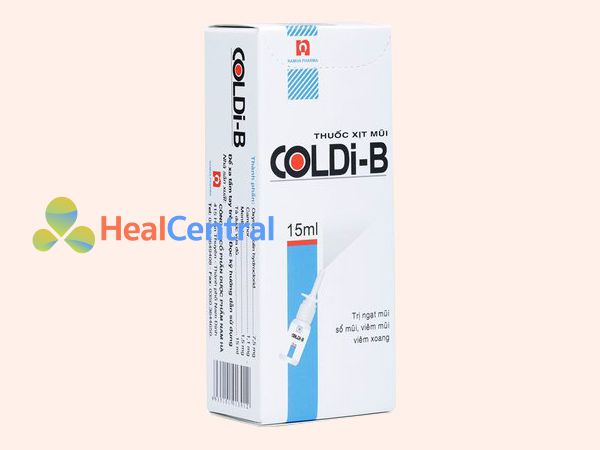 Hình ảnh thuốc Coldi B dạng hộp