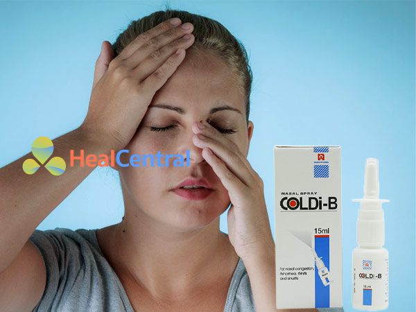 Hình ảnh thuốc Coldi B giúp điều trị sổ mũi hiệu quả