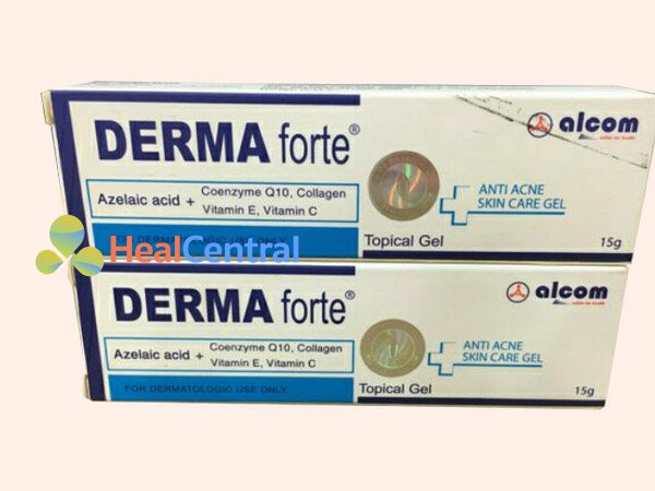 Hình ảnh Kem trị mụn Derma Forte mặt trước