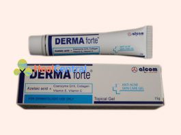 [Review Sheis] Thuốc Derma Forte trị mụn có tốt không, giá bao nhiêu?