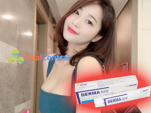 Kem trị mụn Derma Forte được nhiều người tin dùng