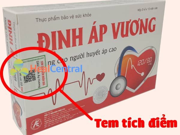 Tem tích điểm của Định Áp Vương