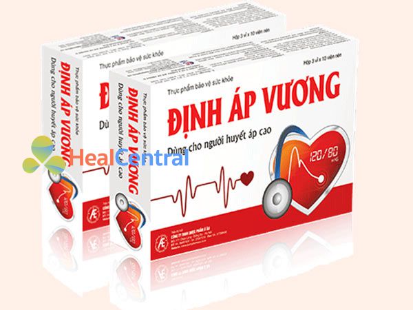 Hình ảnh Định Áp Vương mặt trước