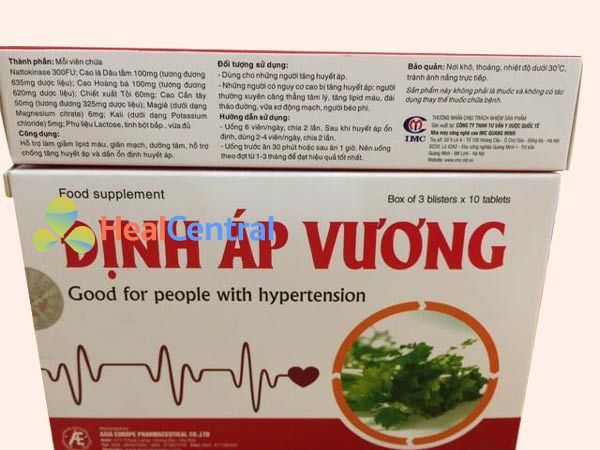 Hình ảnh Định Áp Vương mặt đáy