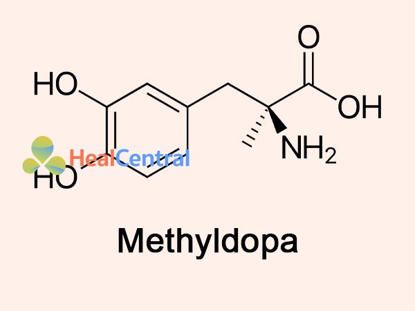 Công thức Methyldopa - thành phần thuốc Dopegyt