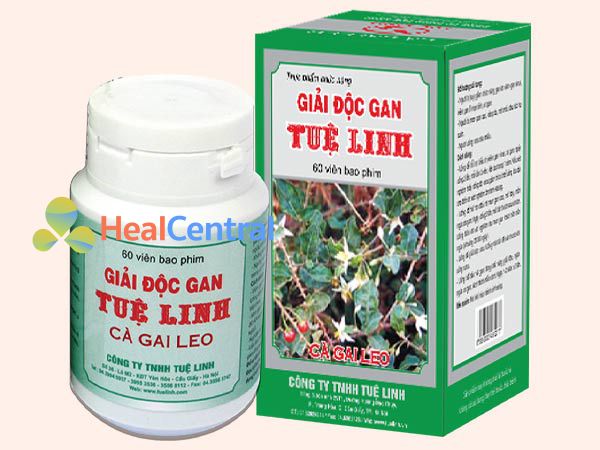 Hình ảnh Giải độc gan Tuệ Linh mặt trước