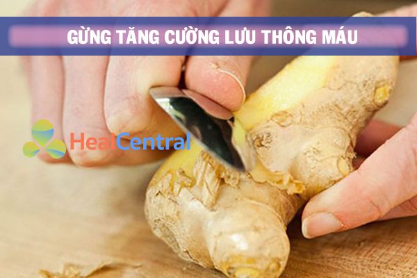 Gừng là trợ thủ đắc lực cho những người thường xuyên say xe