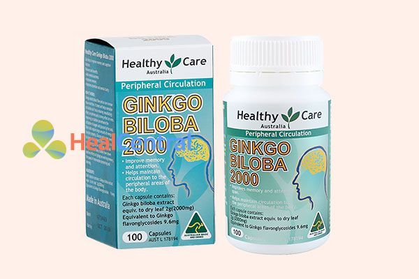 Healthy Care Ginkgo Biloba 2000mg