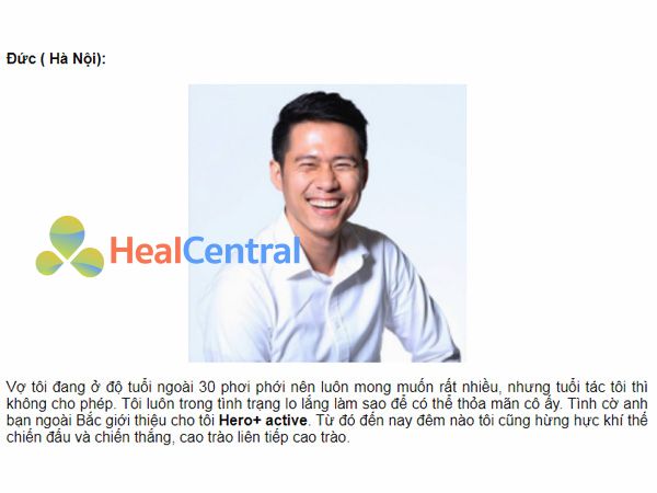 Review từ người sử dụng về Hero+ Active