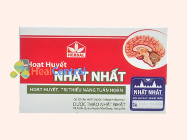 Hình ảnh Hoạt Huyết Nhất Nhất mặt trước