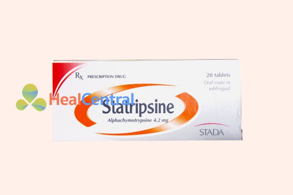 Hộp thuốc Statripsine