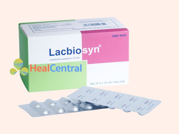 Hình ảnh hộp Lacbiosyn dạng viên uống