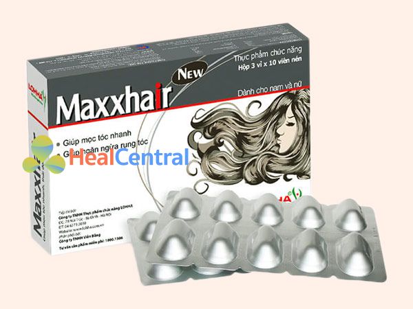 Maxxhair giúp mọc tóc hiệu quả