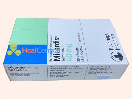 Thuốc Micardis 40mg, 80mg: Cách dùng, hiệu quả sau bao lâu ...