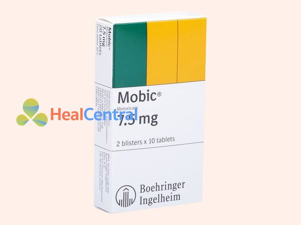 Hình ảnh thuốc Mobic 7.5mg dạng hộp