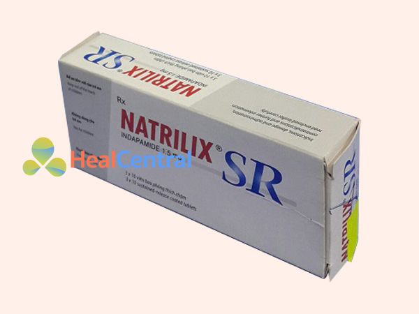 Hình ảnh dạng hộp thuốc Natrilix SR