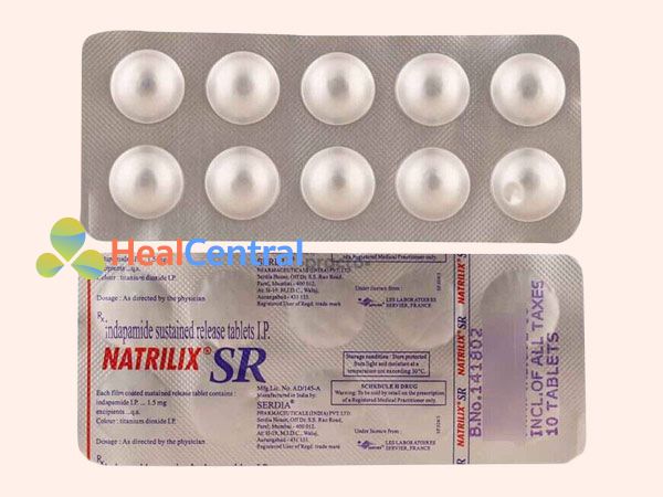 Hình ảnh thuốc Natrilix SR dạng viên 