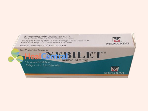 Thuốc Nebilet chứa thành phần Nebivolol