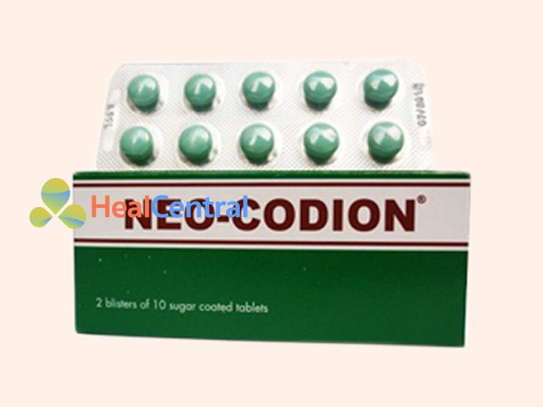 Hình ảnh thuốc Neo Codion mặt trước 