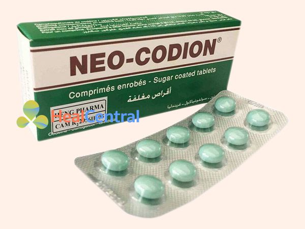 Thuốc Neo Codion dùng theo đường uống