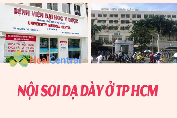 Ở Tp HCM có thể nội soi ở bệnh viện Đại học Y dược hoặc bệnh viện Nhân Dân