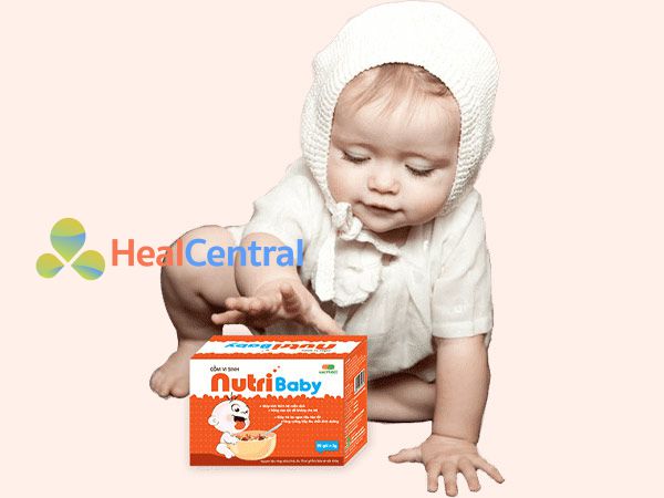 Hình ảnh Cốm vi sinh Nutribaby giúp trẻ ăn ngon hơn