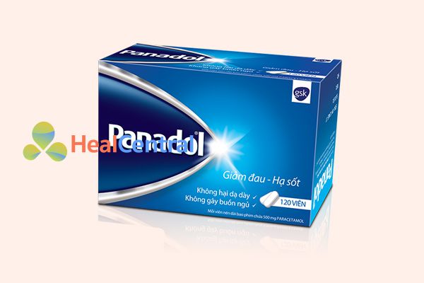 Hình ảnh: Hộp thuốc Panadol xanh