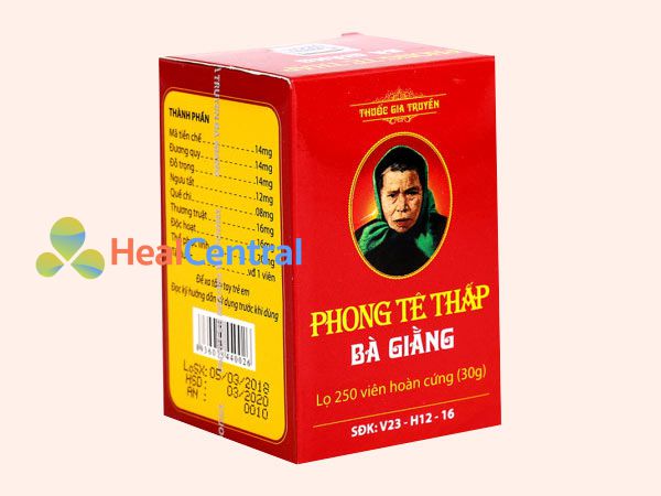 Hình ảnh Phong Tê Thấp Bà Giằng mặt bên