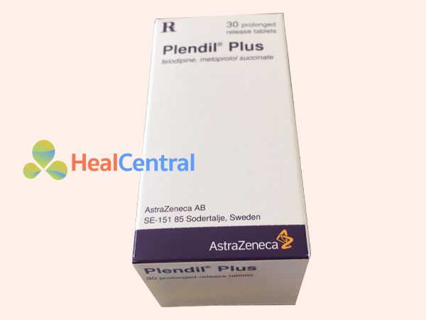 Hình ảnh Plendil Plus mặt trước