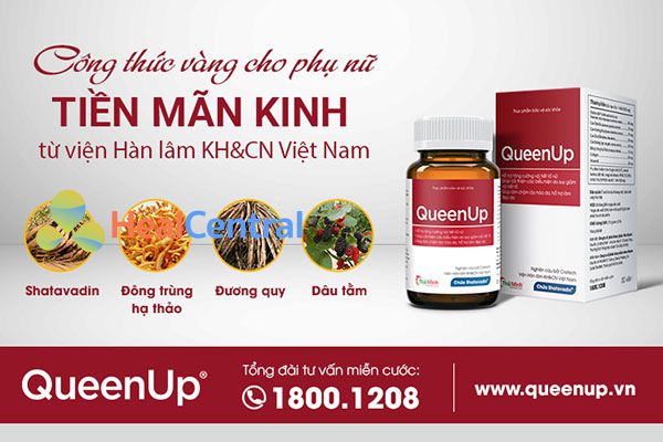 QueenUp - Công thức vàng cho phụ nữ tiền mãn kinh