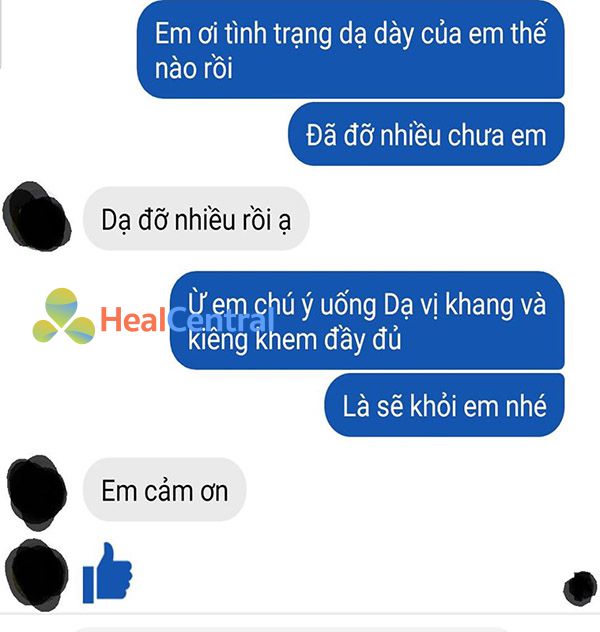 Review của người dùng Dạ Vị Khang