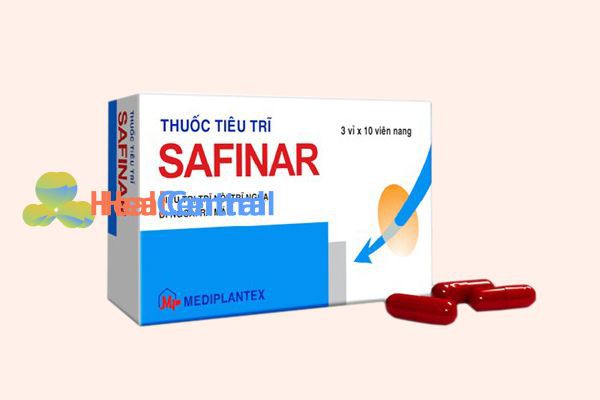 Safinar là thuốc có tác dụng giúp tiêu búi trĩ, điều trị bệnh trĩ cho bệnh nhân trĩ nội, trĩ ngoại, trĩ hỗn hợp.