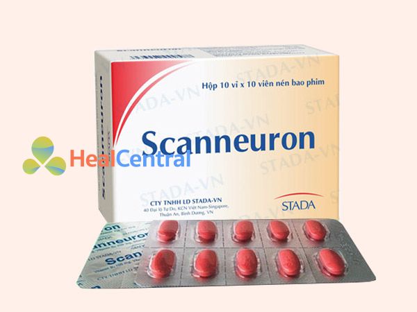 Hình ảnh thuốc Scanneuron mặt trước