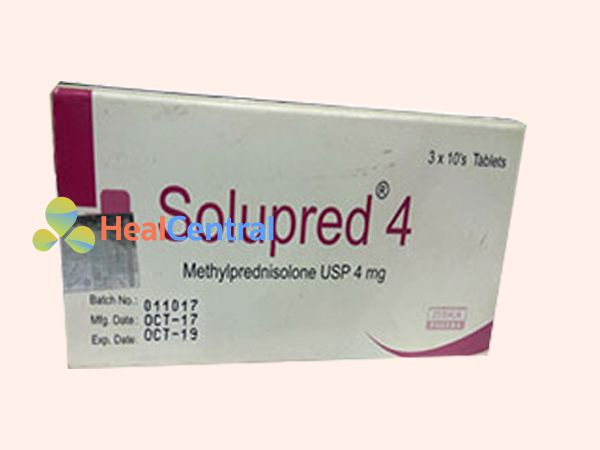 Hình ảnh Thuốc Solupred 4mg