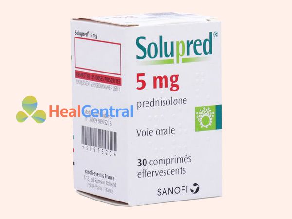 Hình ảnh hộp Thuốc Solupred 5mg