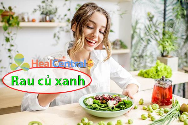 Rau củ xanh bổ xung Flavonoid giúp điều trị suy giãn tĩnh mạch chân