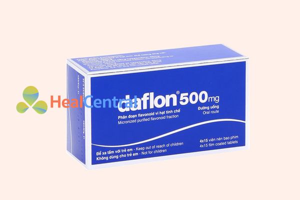 Thuốc Daflon 500mg giúp điều trị bệnh giãn tĩnh mạch rất hiệu quả