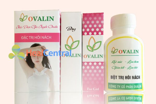 Thảo dược gia truyền trị hôi nách Ovalin