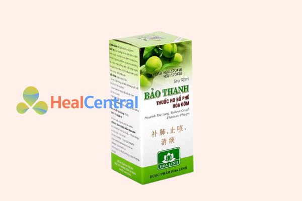 Hộp thuốc ho Bảo Thanh chai 90ml