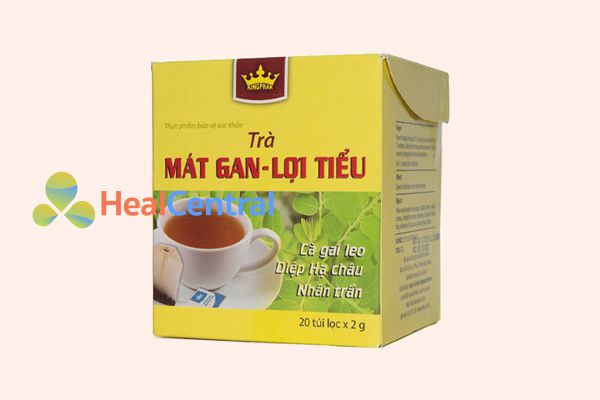 Trà thảo dược Mát Gan Lợi Tiểu Kingphar