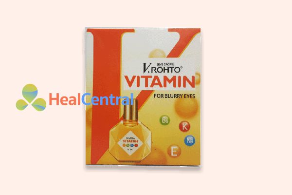 Hình ảnh: Thuốc nhỏ mắt cho người cận thị V.Rohto Vitamin