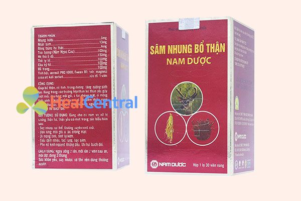 Thuốc Sâm Nhung Bổ Thận Nam Dược