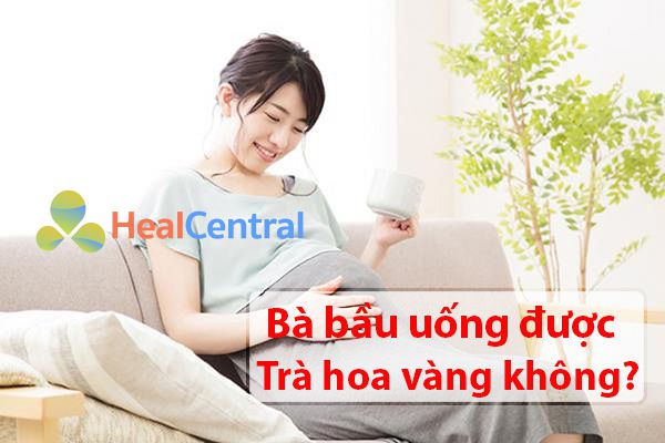 Bà bầu có uống được trà hoa vàng không?